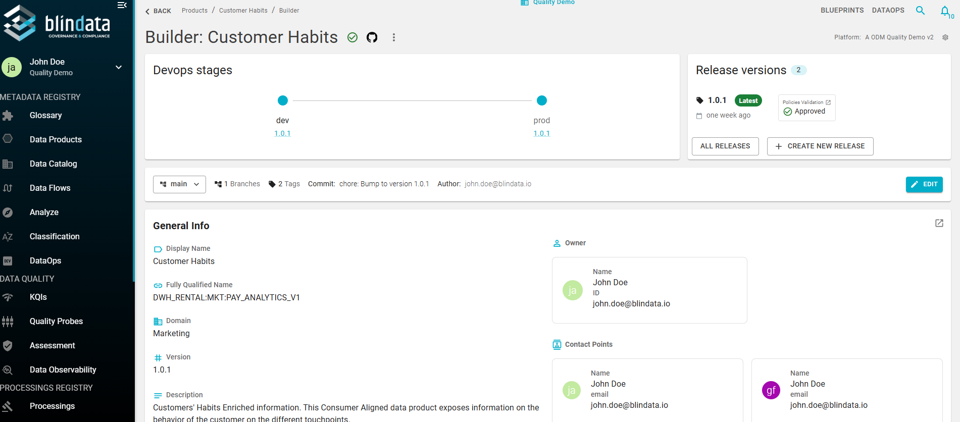 Data Product Builder