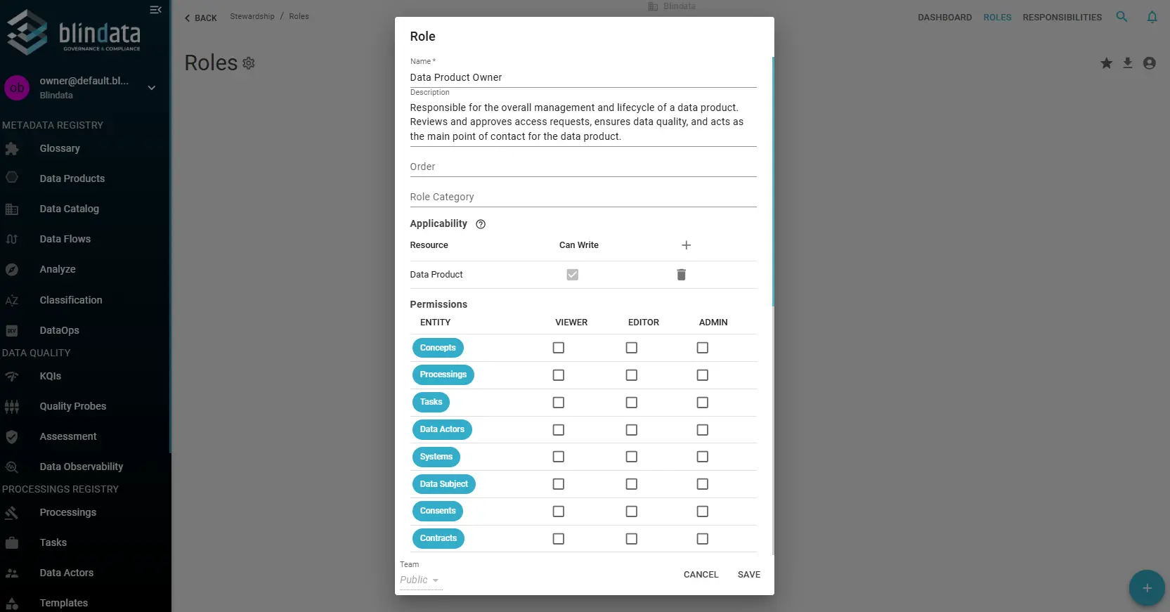 Access Request Manager Role Creation